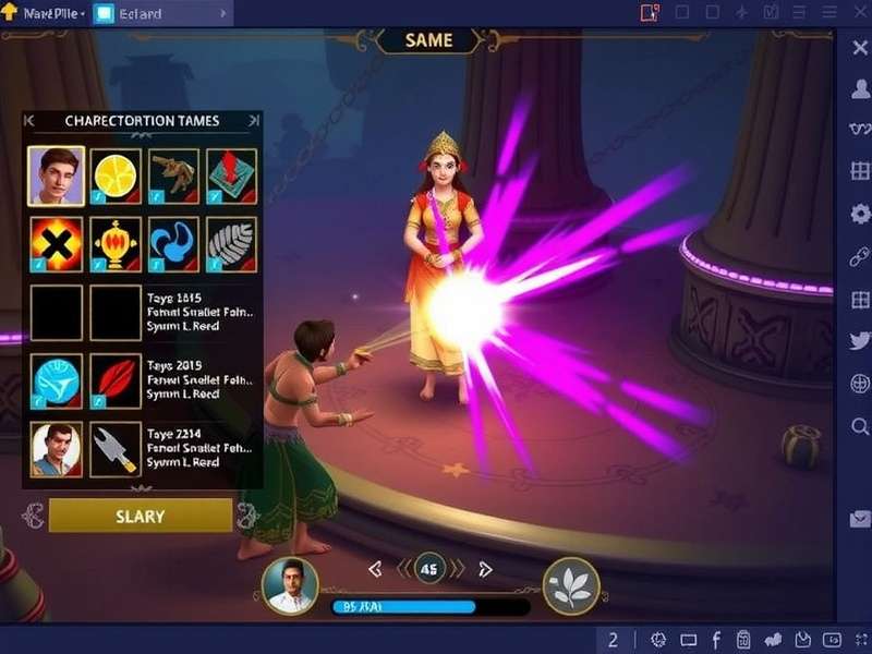 Fennel Magician S Triumph gameplay screenshot showing magical combat